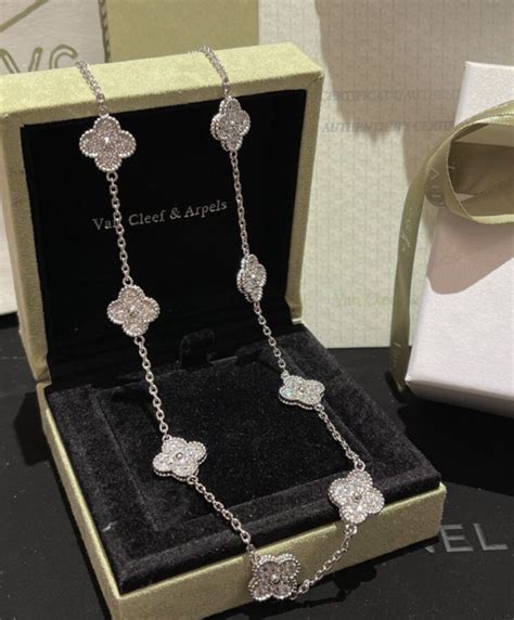 van cleef and arpel jewelry replica|van cleef necklace look alike.